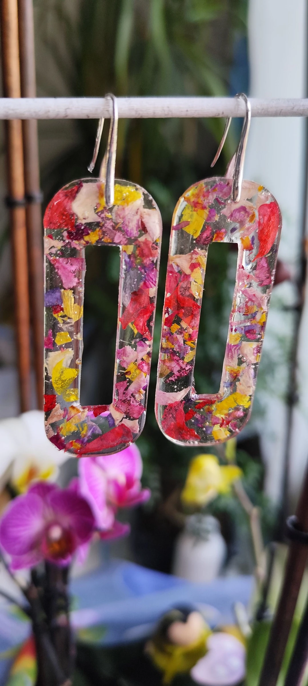 Earrings #XXL Assorted Flowers – photo 5
